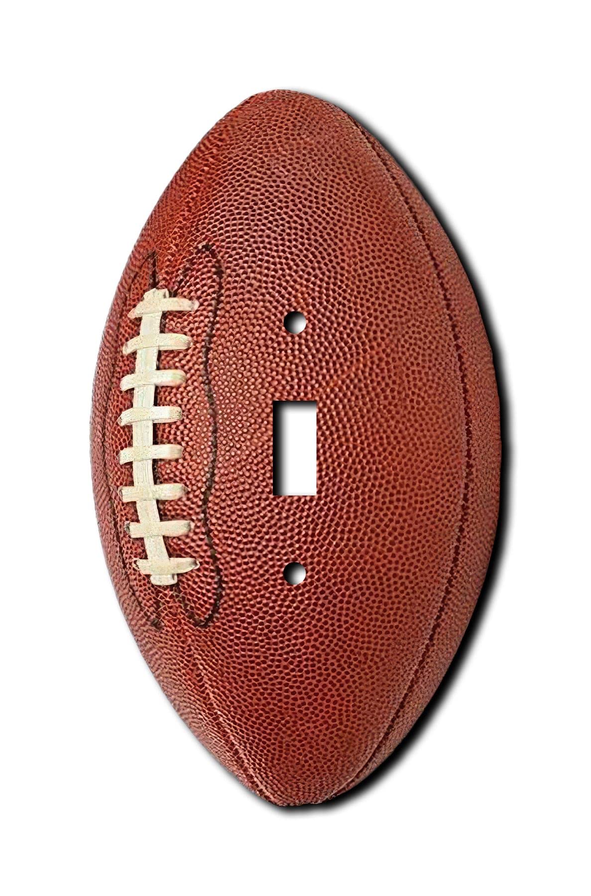 Off The Wall Plates - American Football Decorative Acrylic Cover - Single Light Switch
