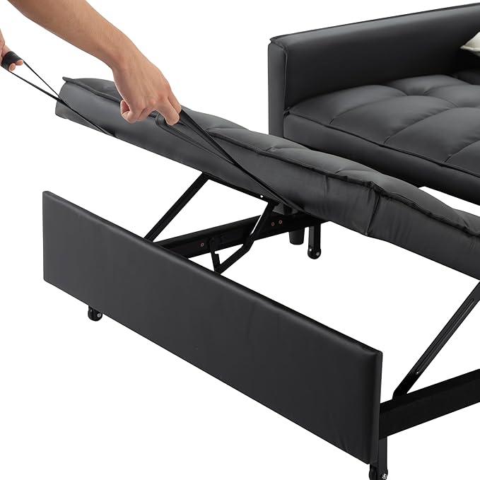 3 in 1 Convertible Sofa Bed, Loveseat Sleeper Sofa