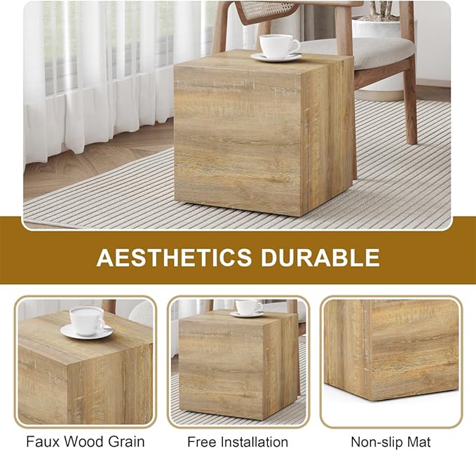 Side Table, End Table Living Room Table, Modern Side Table Sofa Couch Tables