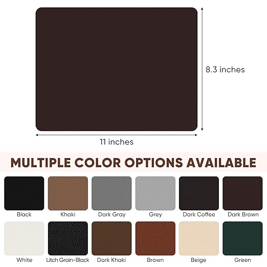 Leather Repair Patch Self Adhesive, 8.3″ x 11″ Vinyl Patch Kit, Leather Repair