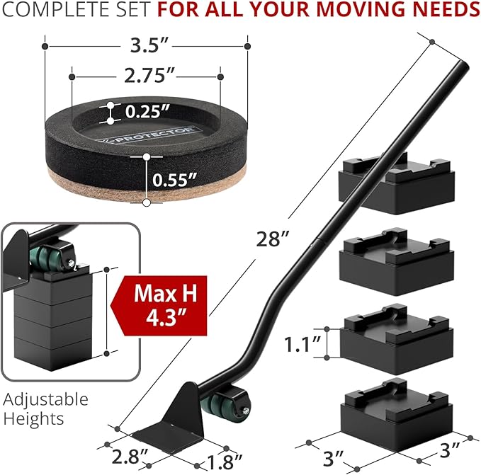X-Protector Felt Furniture Sliders
