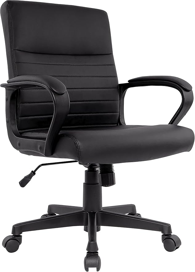 STAPLES Tervina Luxura Mid-Back Manager Chair