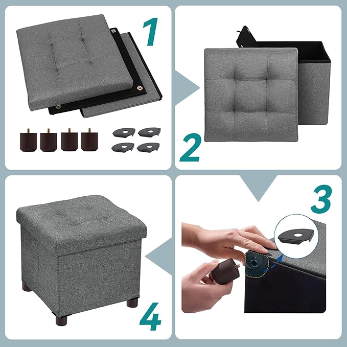 BRIAN & DANY Small Ottoman