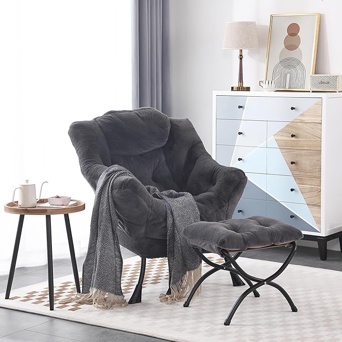 LITA Modern Accent Leisure Upholstered Sofa Chair, Lounge Reading Chair