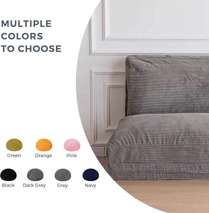 MAXYOYO Folding Sofa Bed, Floor Sofa Convertible Sleeper Chair