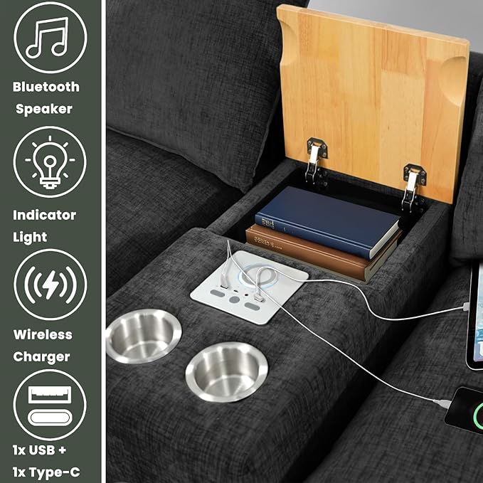 Brelice Modular Sofa Console