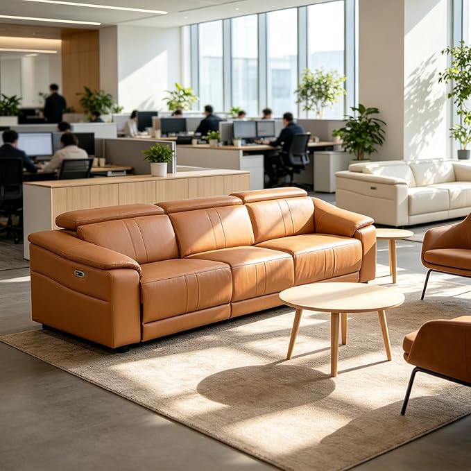 Power Recliner Sofa Set, Reclining Sectional Sofa Couch