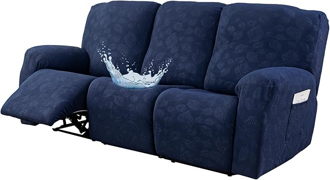 Gennia Recliner Sofa Covers 5 Pieces, Waterproof Sectional Couch Cover Stretch