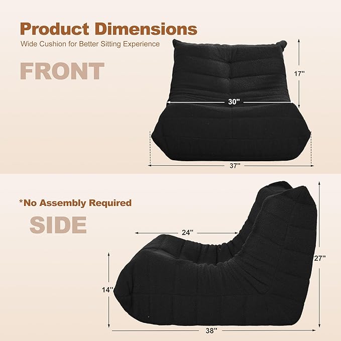 Bean Bag Chair Big Sofa Beanbag Chair
