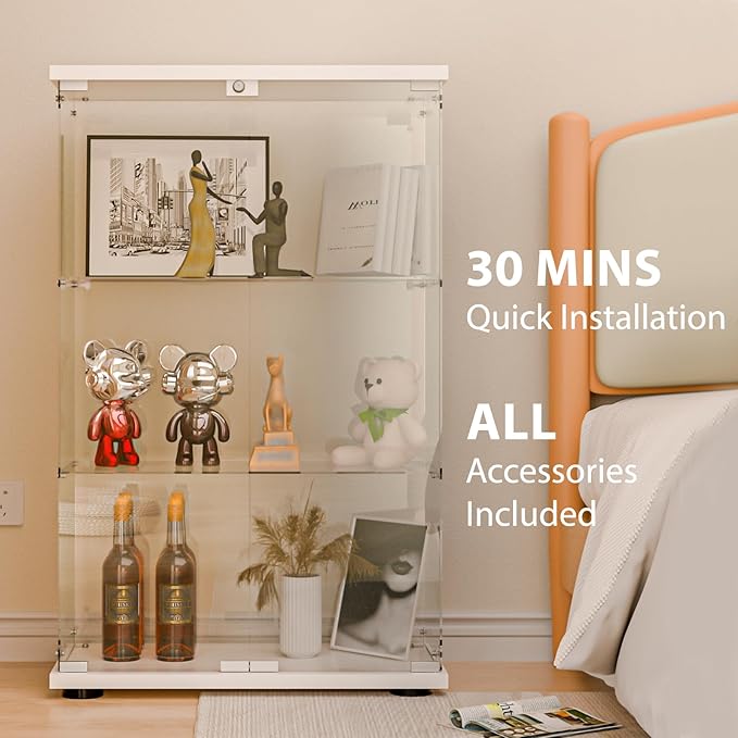 FANYUSHOW Glass Display Cabinet