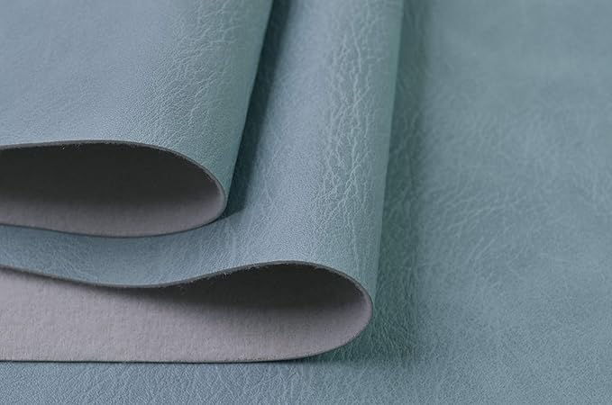 Wento Thick 3 Yard Faux Leather Fabric Soft Skin Grain PU Leather Fabric