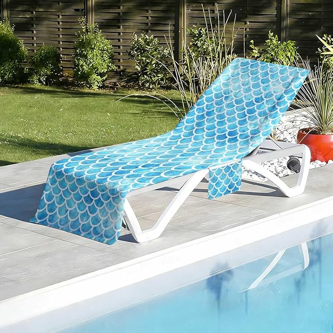Irisbell Lounge Chair Towel Cover