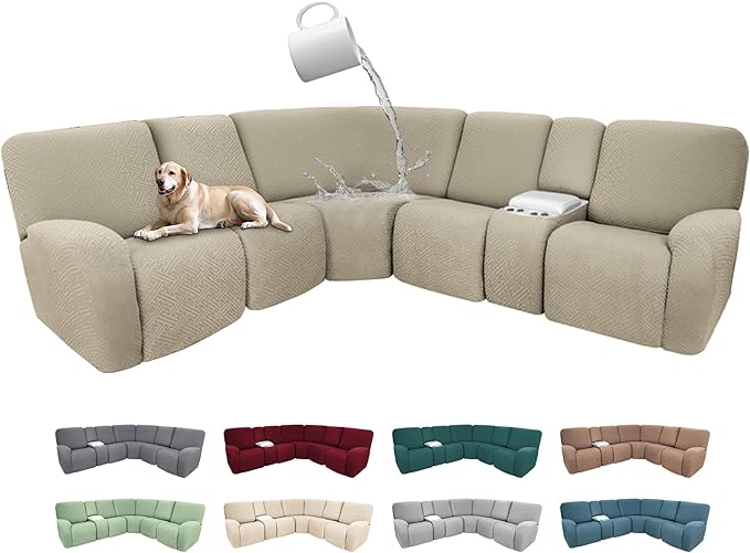 100% Waterproof Sectional Recliner Couch Covers