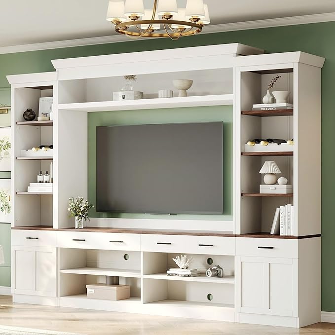 Merax Modern 4 Piece TV Stands