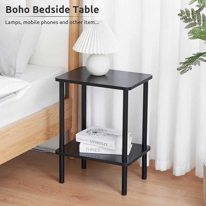 Apicizon 2 Tier End Table, Small Side Table