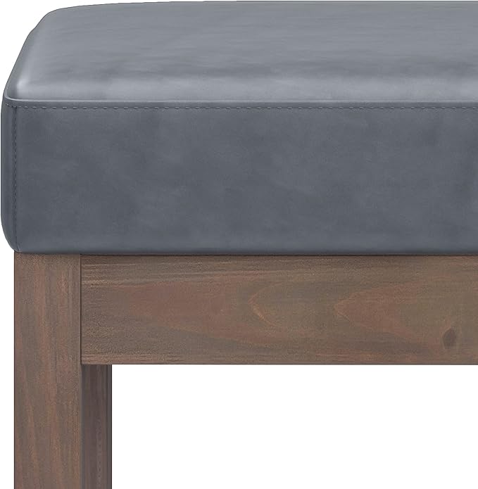 SIMPLIHOME Milltown Small Ottoman Bench