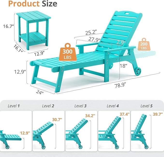 LUE BONA Lounge Chair Outdoor