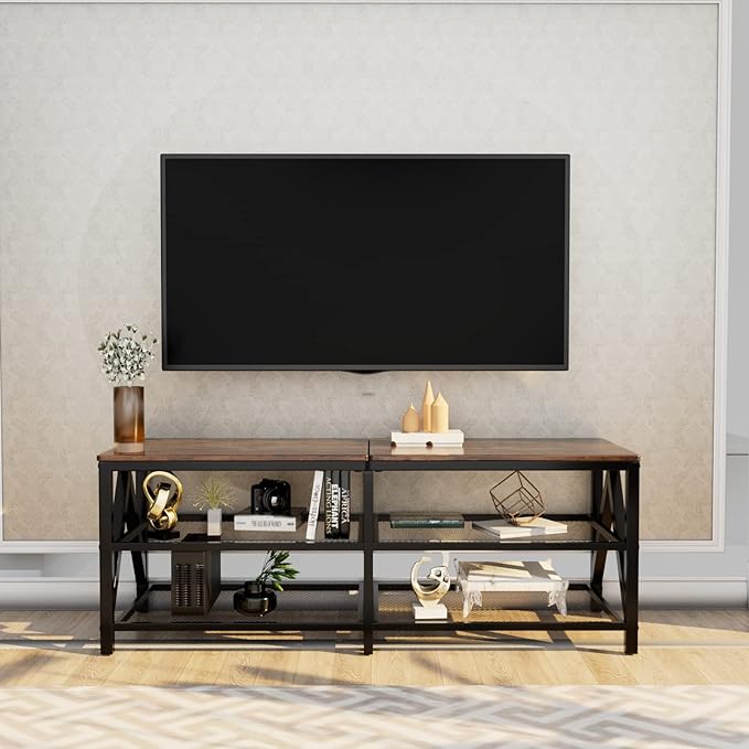 TV Stand for TVs up to 65 Inch, Entertainment Center for Living Room