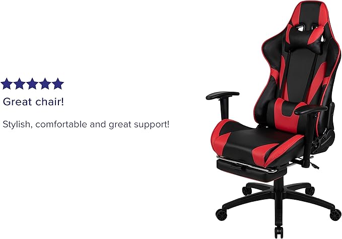 Flash Furniture X30 Gaming Chair Racing Office Ergonomic Computer Chair
