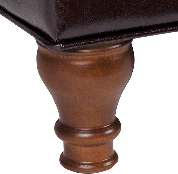 HomePop Deluxe Tufted Storage Bench