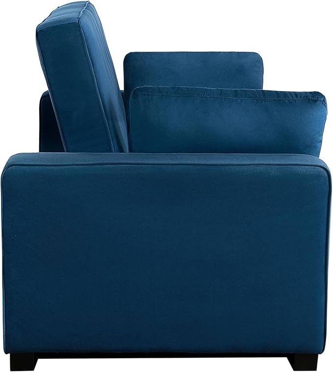 Serta Ainsley 72.6" Convertible Sleeper Sofa, Queen Size, Dreamcoil Comfort