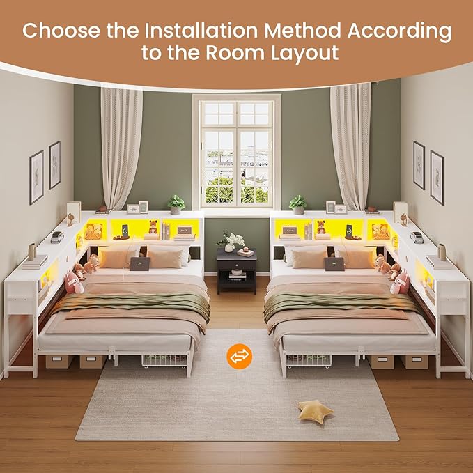 DICTAC Full Corner Bed Frame