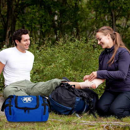 Dixie EMS Dixigear Empty First Responder II Bag 10.5" x 5" x 8" - Blue