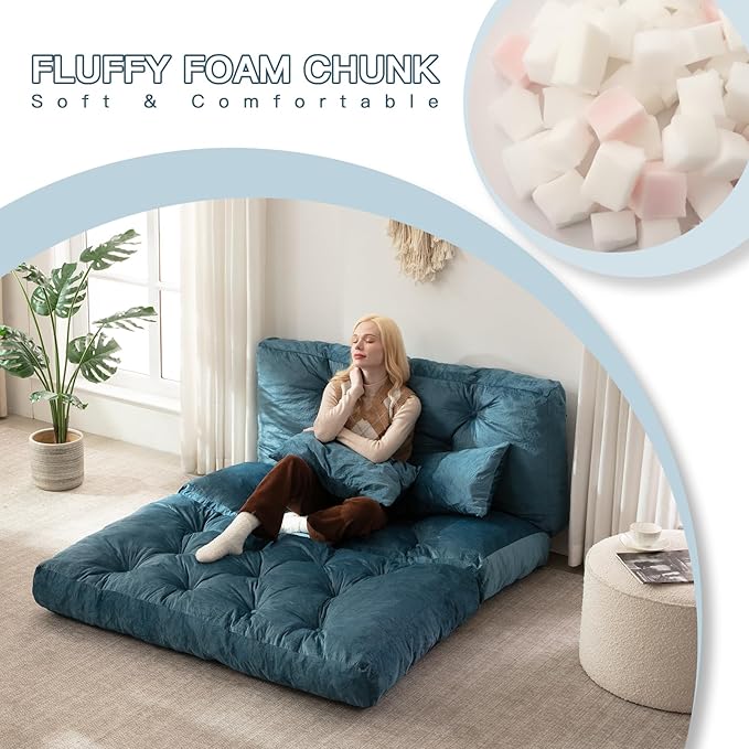 Folding Sofa Bed, Convertible Sleeper Chair
