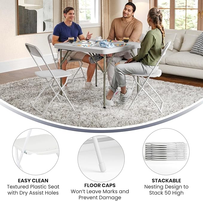 Flash Furniture Hercules Series Plastic Folding Chair