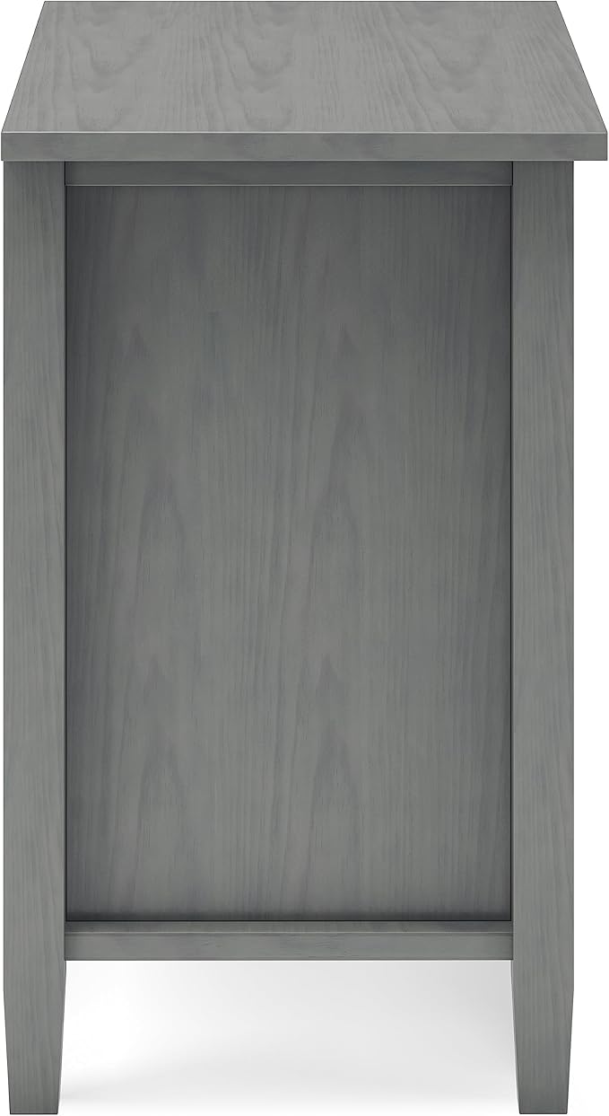 SIMPLIHOME Warm Shaker Bedside Table