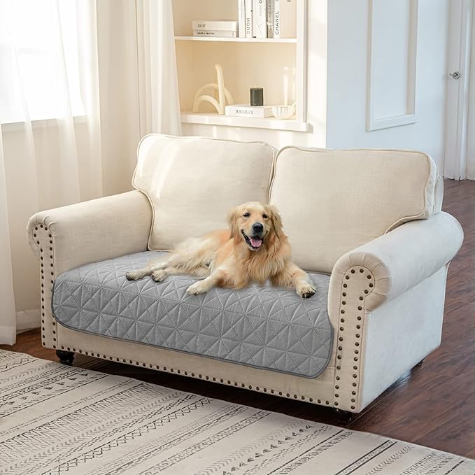 Ameritex Sofa Cover Waterproof for Seats Couch Cover for Dogs Pet Couch Cover