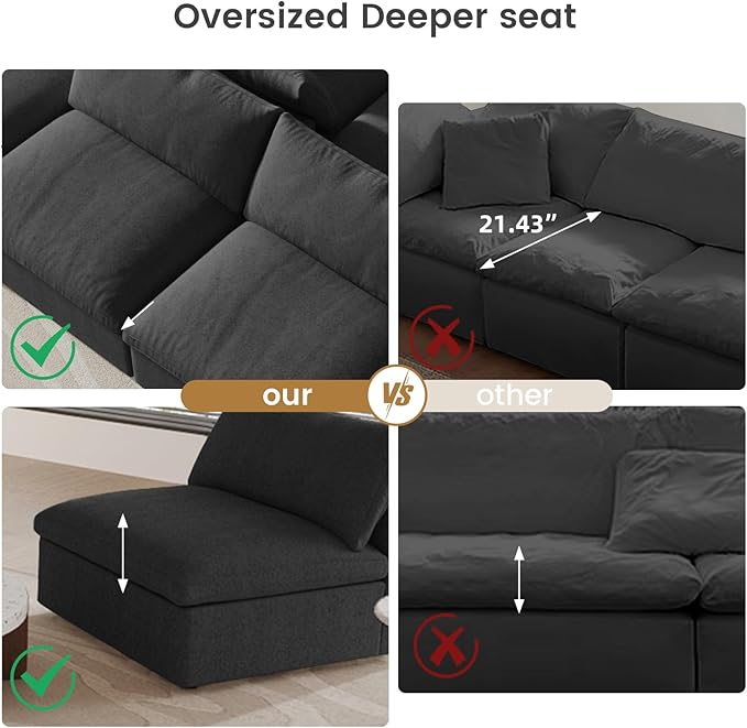 Cloud Couch Modular Sectional Sofa