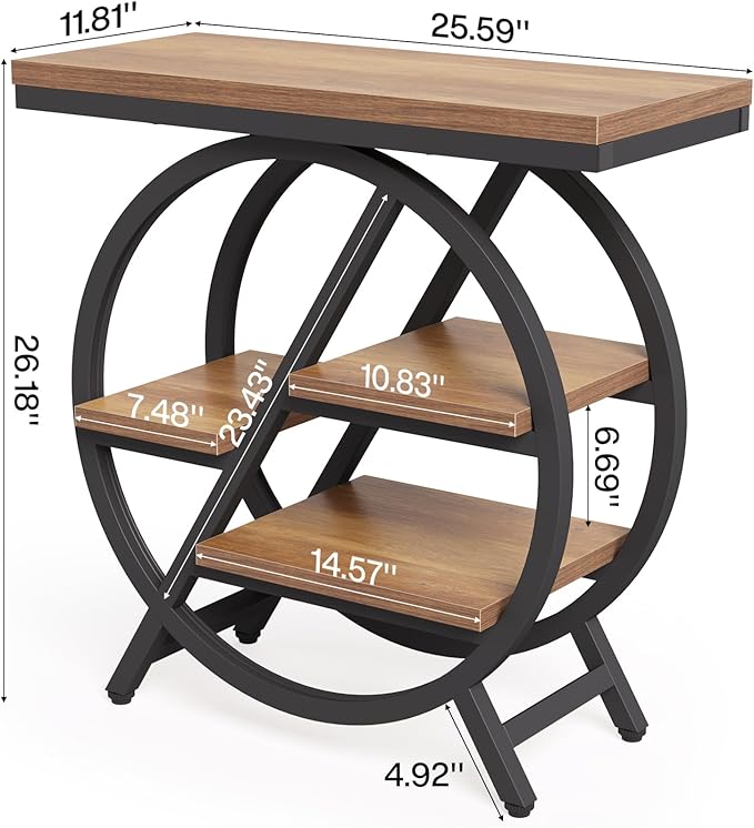 End Table, Narrow Side Table