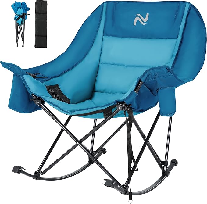 Slsy Oversized Rocking Camping Chair