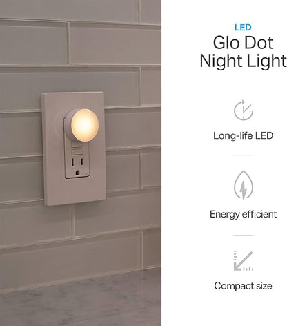 Lights by Night, LED Night Lights Plug Into Wall, 10-Pack, Dusk to Dawn Auto On/Off Sensor, Soft White, Plug In Nightlight Perfect for Adults, Kids, Bedroom, Bathroom, Hallway, Kitchen