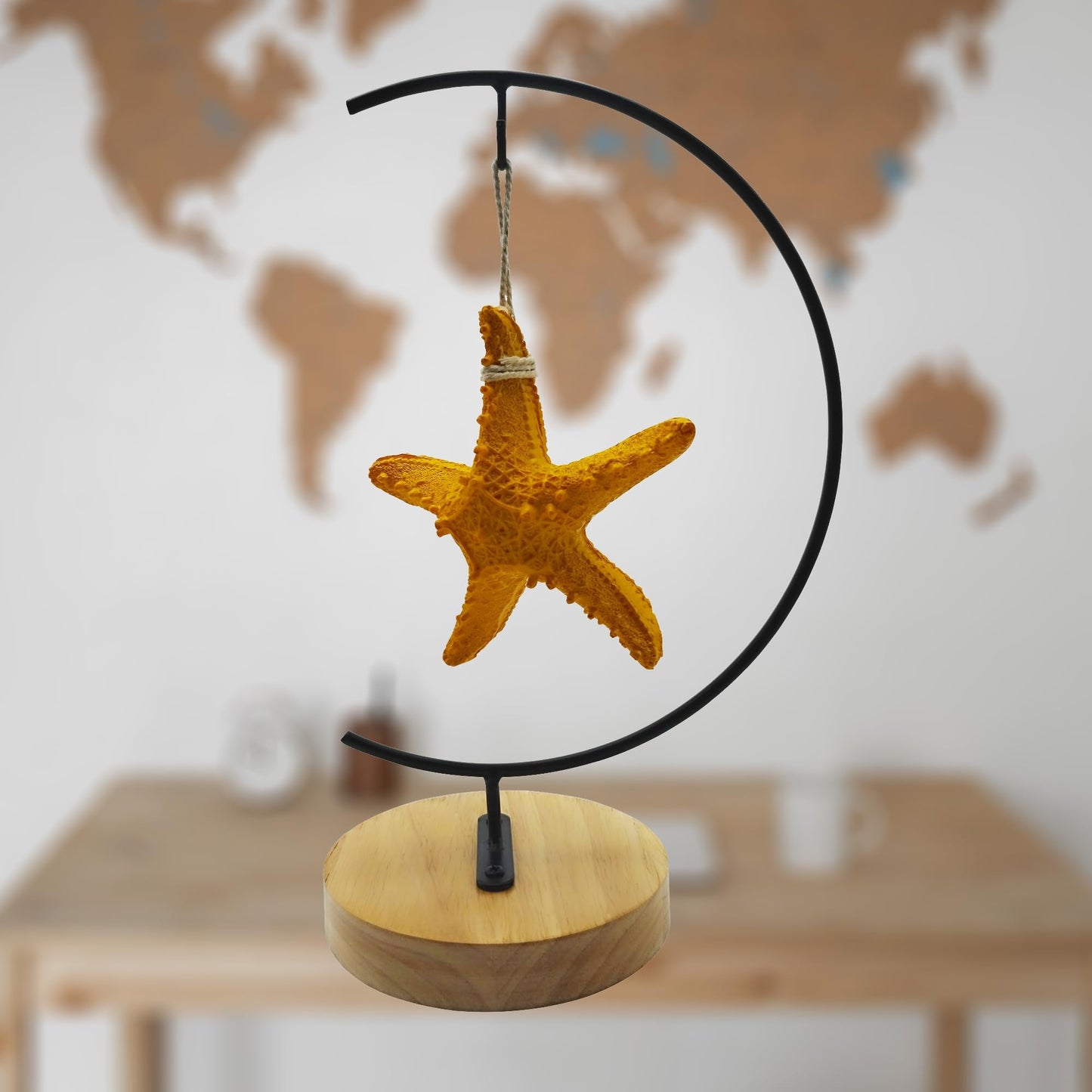 SGrace Ornament Display Stand Holder Home Wedding Decoration Rack for Hanging Glass Globe Air Plant Flower Pot Stand Iron Pothook Stand Terrarium Witch Ball (0.5)