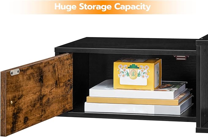 HOOBRO 55" Floating TV Stand
