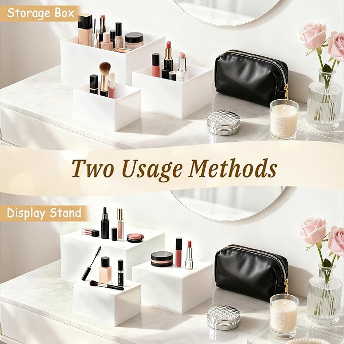 8Pcs Buffet Risers, Large Food Risers