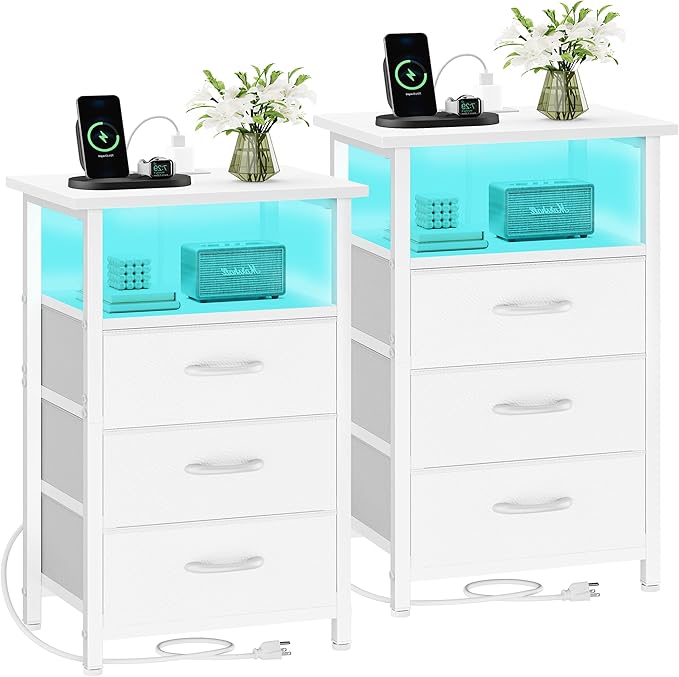 Vagusicc Night stand Set 2