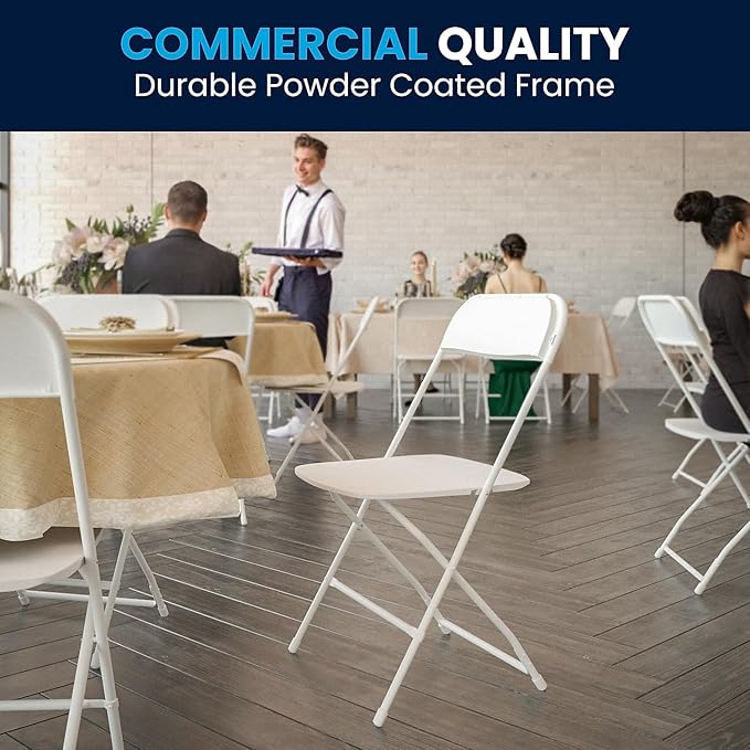 Flash Furniture Hercules Series Plastic Folding Chairs