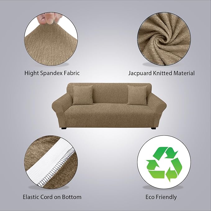 Sofa Slipcover with 2 Pillow Cover