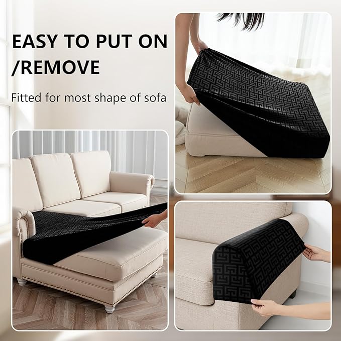 UNBBRRL Stretch Couch Cushion Cover