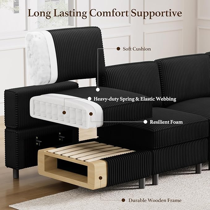 Belffin Modular Sectional Sofa