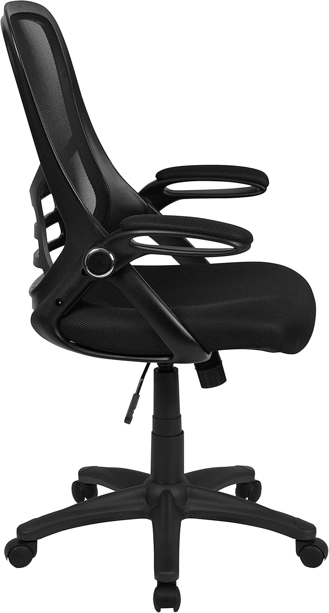 Flash Furniture Porter High Back Black Mesh Ergonomic Swivel Office Chair