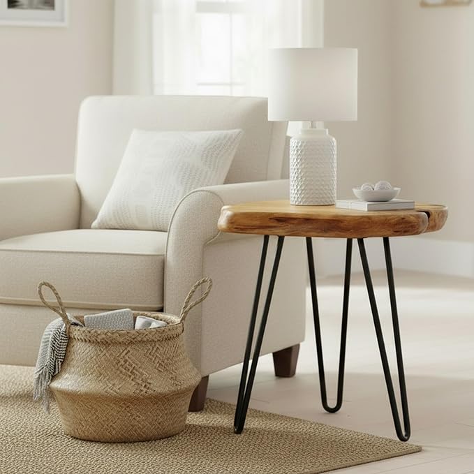 WELLAND Live Edge Side Table