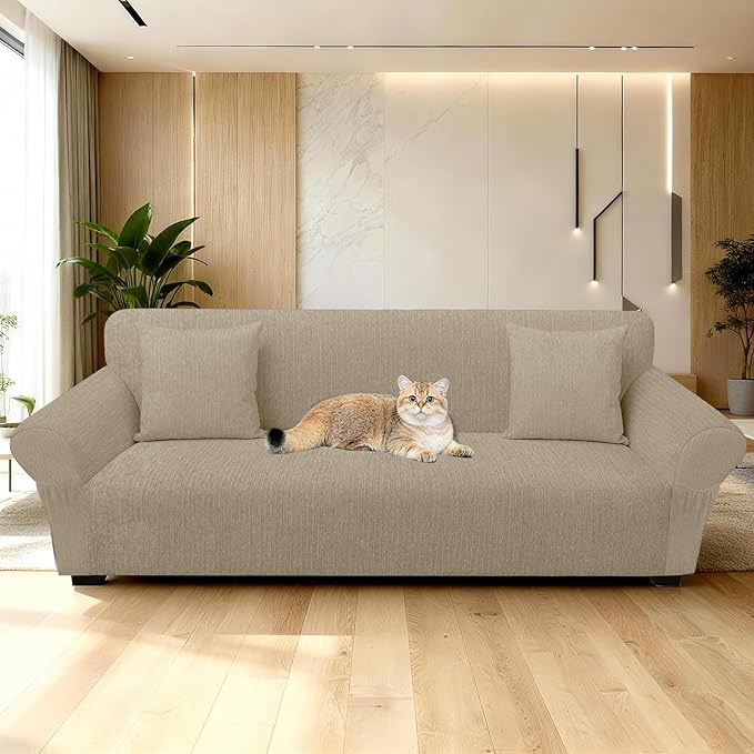 Sofa Slipcover with 2 Pillow Cover