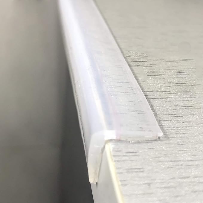 Edge Protector 100% Silicone, Baby Proofing Clear Table Corners Guards