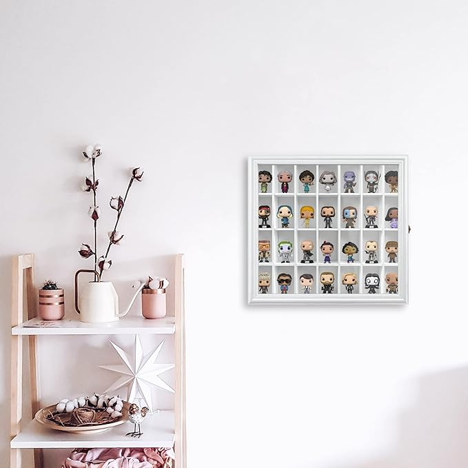 Shot Glass Display Cabinet Solid Wood