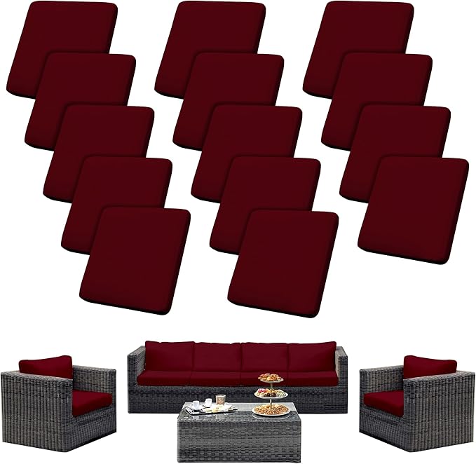 Outdoor Cushion Covers Set, Replacement