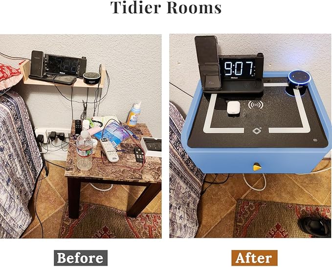 HOMEMORE Floating Nightstand